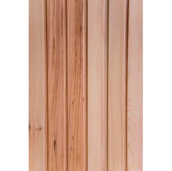 Căptușeală pentru saună din cedru, 11 x 92 mm, clasa A