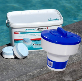 Kit multifuncțional de întreținere a piscinei