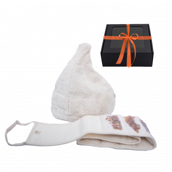 Set cadou GINTARAI într-o cutie cadou. Pălărie și bețișor