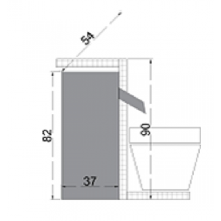Generator de gheață EIS TOWER NAKED SL, model 160 B