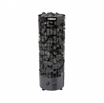 Încălzitor electric pentru saună - HARVIA Cilindro Black Steel PC70 6,8 kW