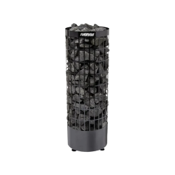 Încălzitor electric pentru saună - HARVIA Cilindro Black Steel PC90E 9 kW 