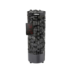 Încălzitor electric pentru saună - HARVIA Cilindro Black Steel PC90XE 9 kW 