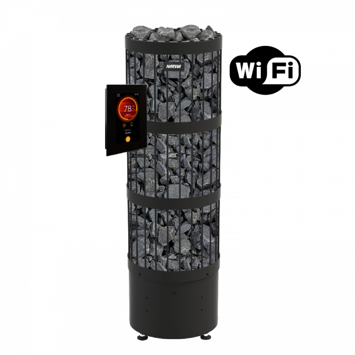 Încălzitor electric pentru saună - Harvia Legend PO110FC 10.8 kW WiFi negru