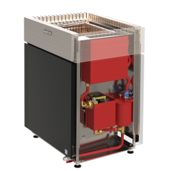Încălzitor electric pentru saună - HARVIA Qube Combi 