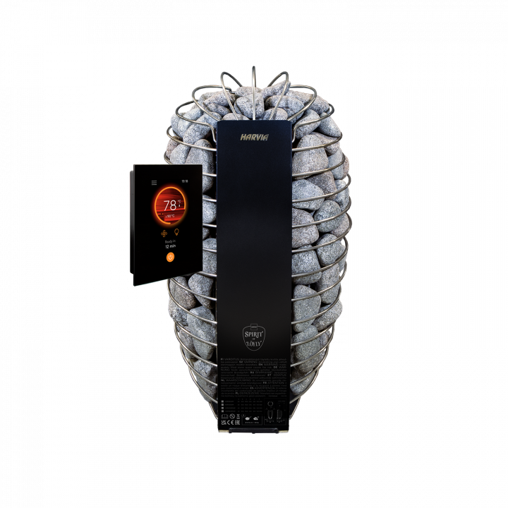 Încălzitoare electrice pentru saună - HARVIA Spirit SP60FC set Fenix WiFi 6,0 kW