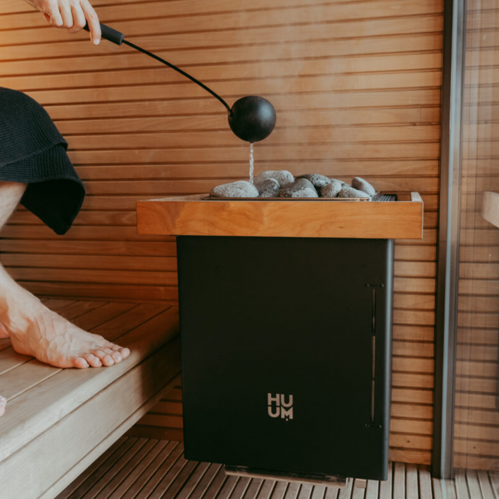 Încălzitor electric pentru saună - HUUM Core Wall, negru