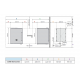 Încălzitor electric pentru saună - HUUM Core Wall Combi, alb