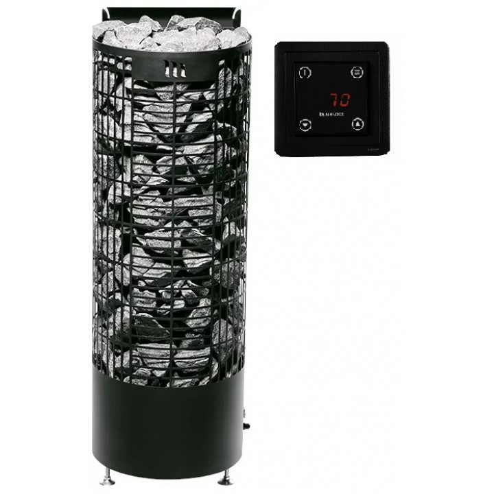 Încălzitor electric pentru saună - MONDEX KALLA, negru