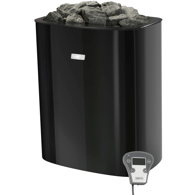 Încălzitor electric pentru saună - NARVI NC Electric, negru 6 kW