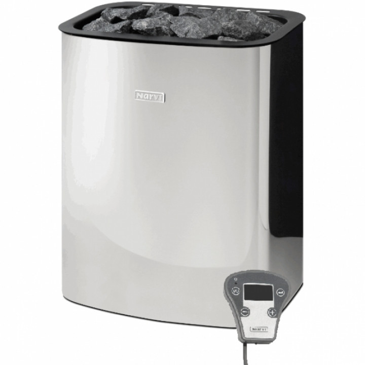 Încălzitor electric pentru saună - NARVI NC Electric, oțel inoxidabil 6 kW