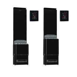 Încălzitor electric pentru saună - SAUNUM Experience Black F cu panou de control 