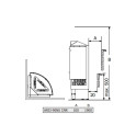 Încălzitor electric pentru saună – SAWOTEC Ari Corner 9 kW, fără unitate de control - 4