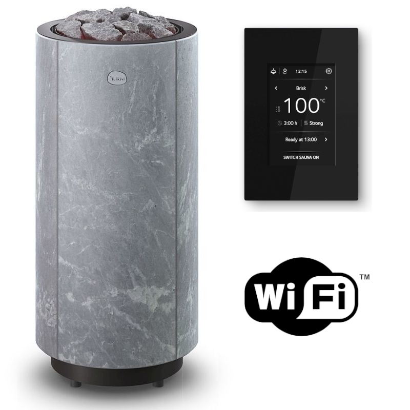 Incalzitor sauna electric TULIKIVI KAARNA Classic, cu panou de control WIFI