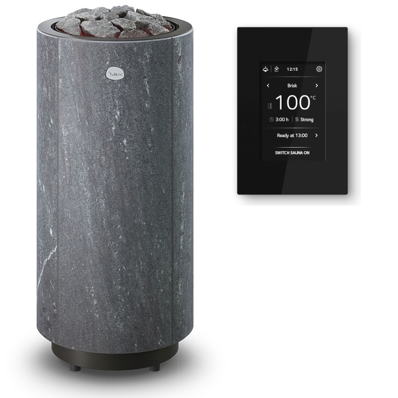 Incalzitor sauna electric TULIKIVI KAARNA Nobile, cu panou de comanda