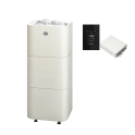 Încălzitor electric de saună TULIKIVI KUURA 2, alb, cu panou de control - 0