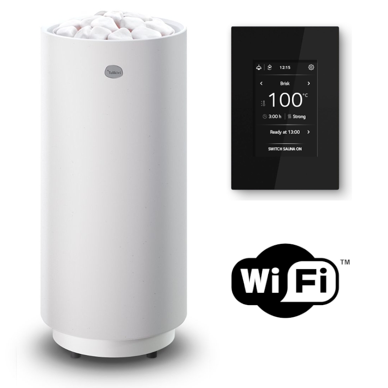 Incalzitor sauna electric TULIKIVI Pyry, cu panou de control WIFI