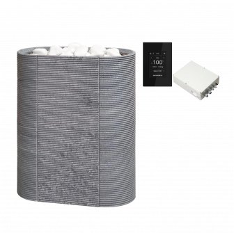 Incalzitor sauna electric TULIKIVI ROUTA cu panou de comanda