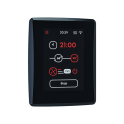 Încălzitor electric pentru saună - SAUNUM Experience Black cu panou de control - 1