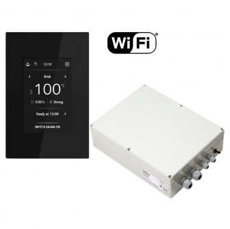 Panou de comanda incalzitor electric sauna - TULIKIVI WIFI cu caseta de contactor