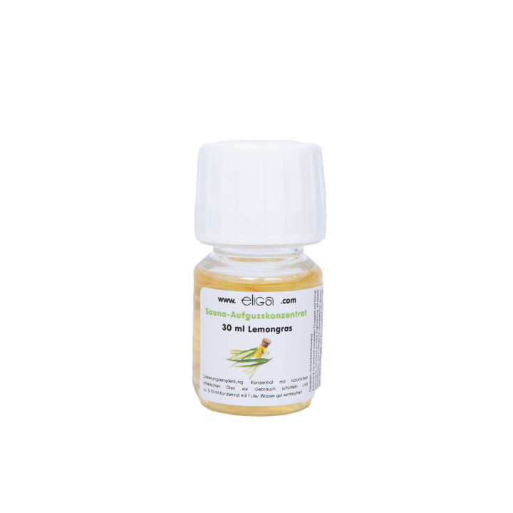 ELIGA Concentrat de infuzie de saună cu lemongrass, 30 ml