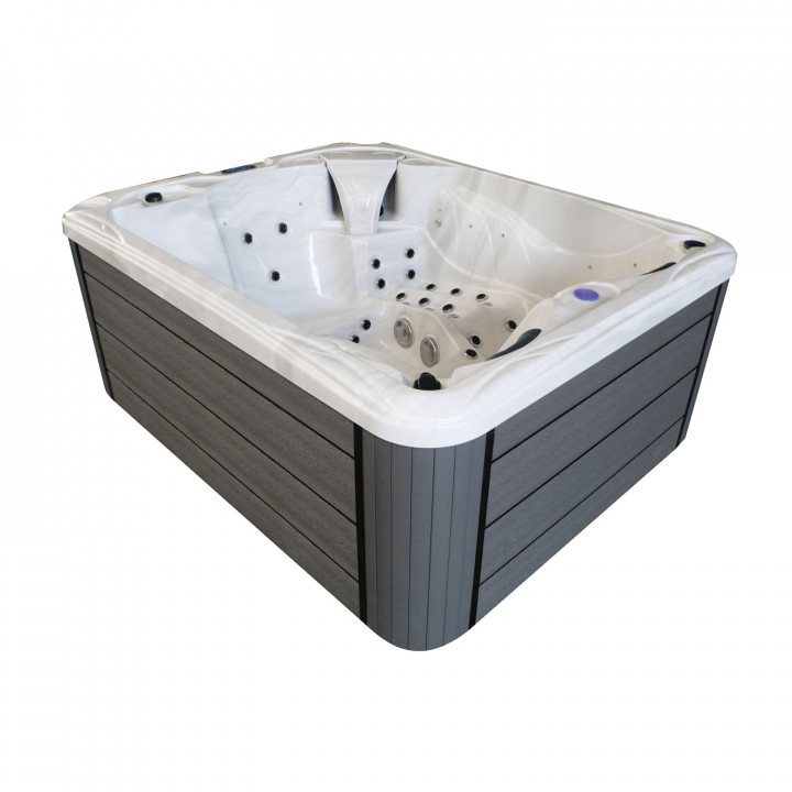 Cadă cu hidromasaj pentru exterior ELVIONA LUMIA , 3 persoane