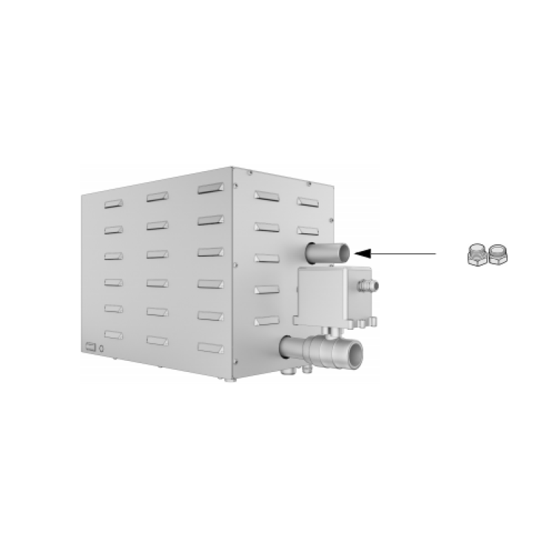 Uniune de alamă pentru generator de abur Eos SteamAttrac