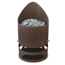 Încălzitor electric pentru saună - EOS Zeus HD, maro 