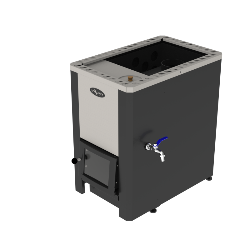 Soba sauna pe lemne - VILPRA ETNA-22-WT-V cu rezervor de apa