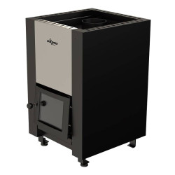 Soba sauna pe lemne - VILPRA FLAMO-14-V cu focar intern 