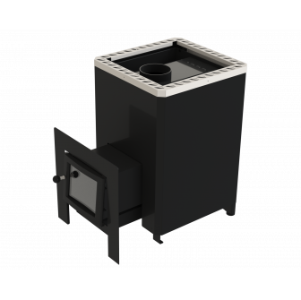Soba sauna pe lemne - VILPRA FORNAX-14-LV cu focar exterior