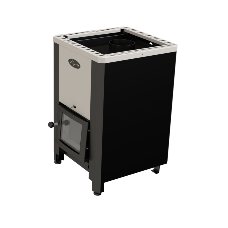 Soba sauna pe lemne - VILPRA FORNAX-E-V cu focar intern