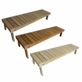 Banca sauna Harvia Formula, 1200 x 450 mm