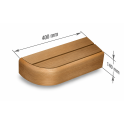 Element de capăt pentru bănci modulare de saună, Thermo aspen - 7