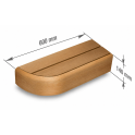 Element de capăt pentru bănci modulare de saună, Thermo aspen - 10