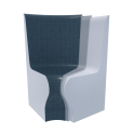Scaun pentru sauna cu aburi V-4 - 4