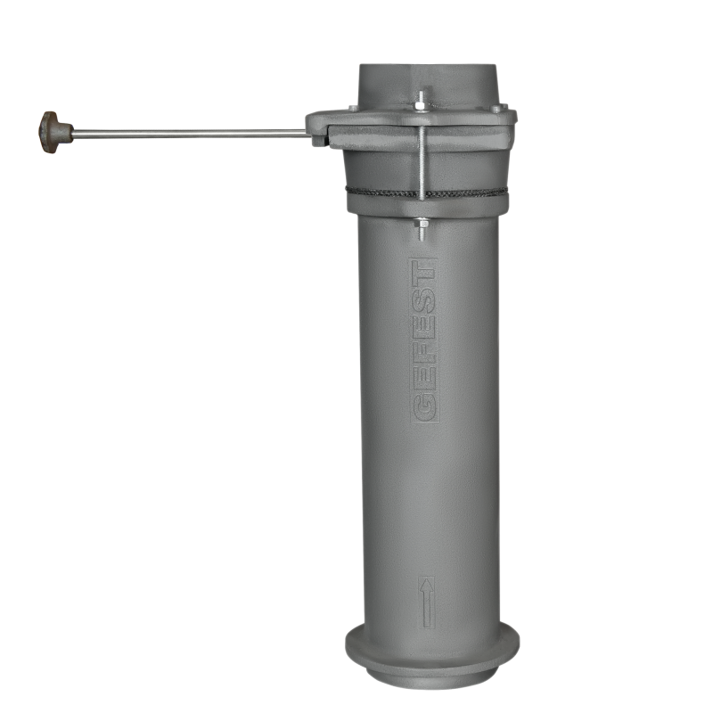 Coș de fum din fontă modul 130/500
