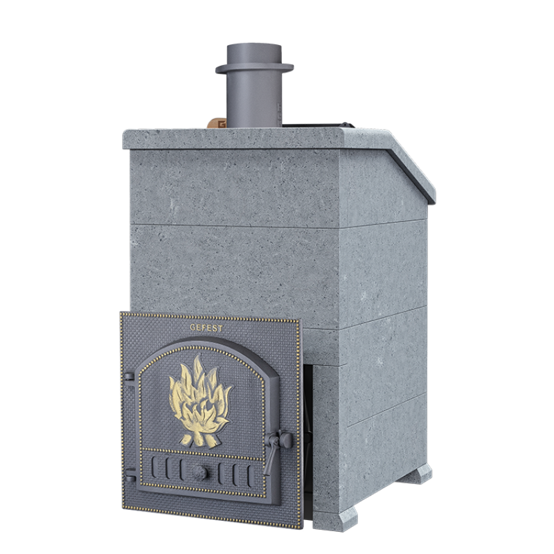 Sobă de saună pe lemne - Gefest GFS ZK 45 President 1160/60 Steatit