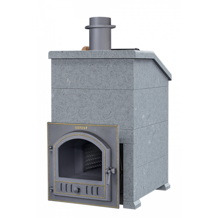 Cuptor de saună cu lemne - Gefest GFS ZK 25 (P) President 1020/60 Soapstone