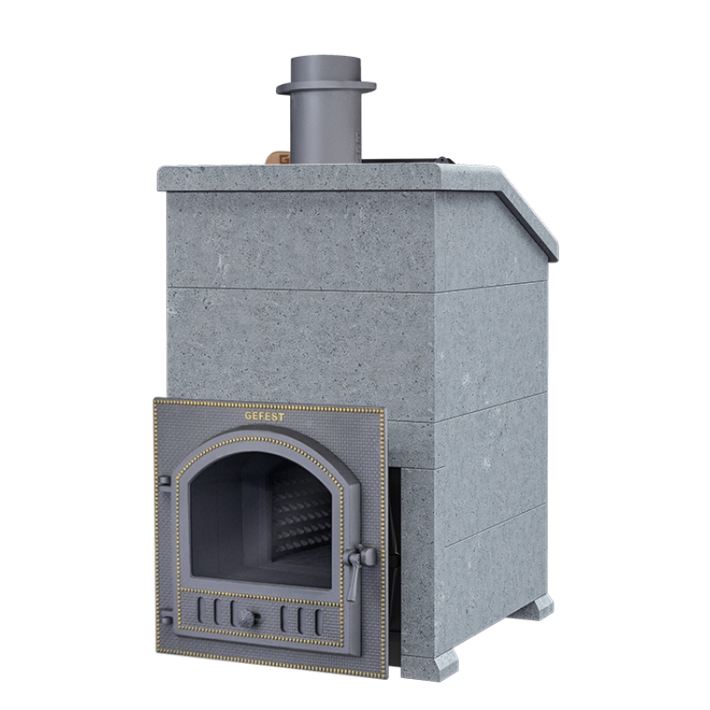 Cuptor de saună cu lemne - Gefest GFS ZK 25 (P) President 1020/60 Soapstone