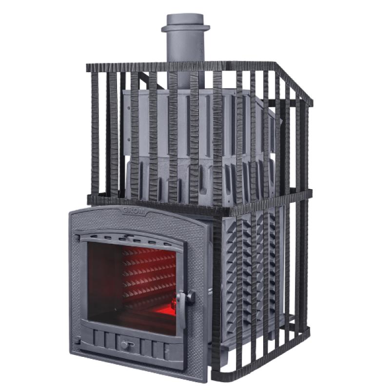 Sobă de saună pe lemne - Gefest Grom Uragan 30 (P2)