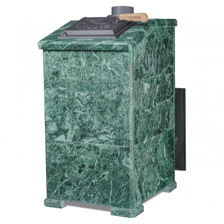 Soba sauna pe lemne GEFEST - Groza 24 (P) President Serpentine