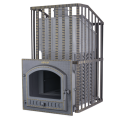 Sobă de saună pe lemne - Gefest GFS ZK Uragan 45 (P) în grilă - 0