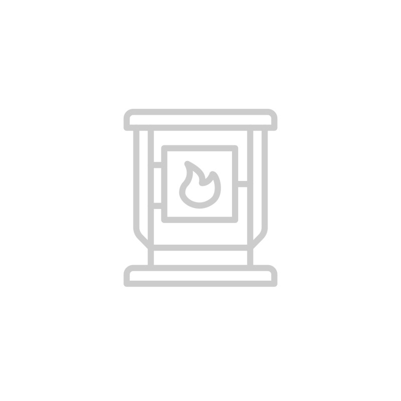 Sobă de saună pe lemne - KASTOR SAGA 22 T, cromată