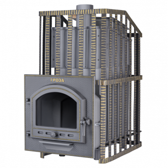 Soba sauna pe lemne - Gefest Groza Uragan 24 (P)