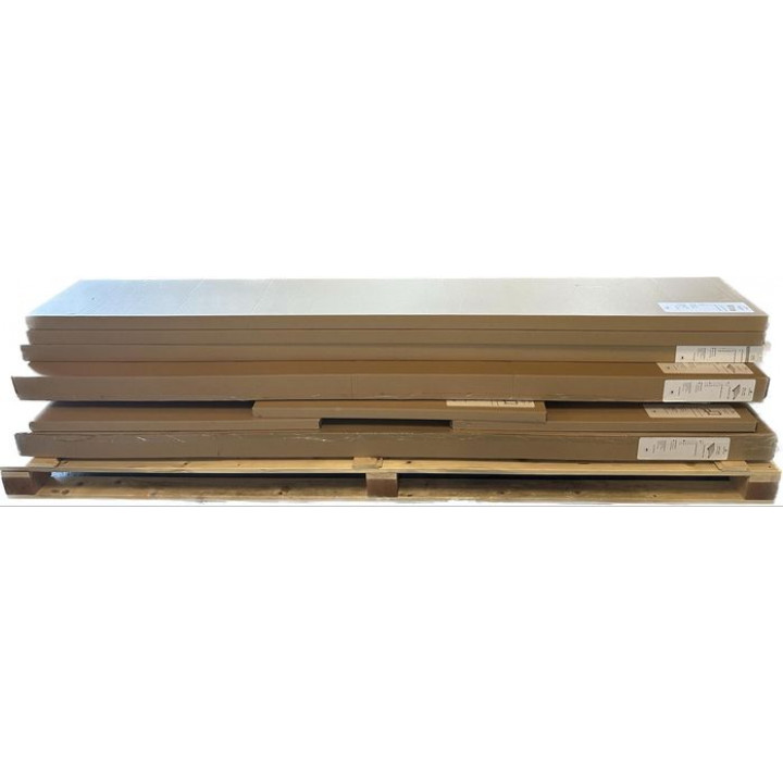 Complex banc de sauna standard, lemn Aspen, lungime 2037mm