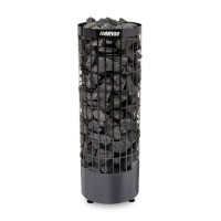 Încălzitor electric pentru saună - HARVIA Cilindro Black Steel PC110E 10,8 kW