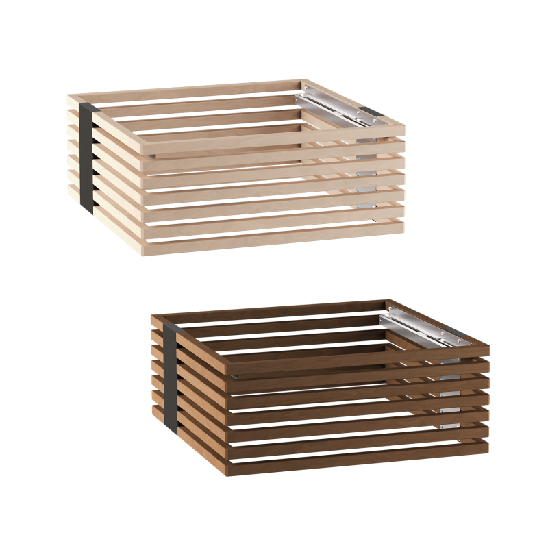 Balustradă de siguranță din lemn Harvia Concept R, tei sau nuc