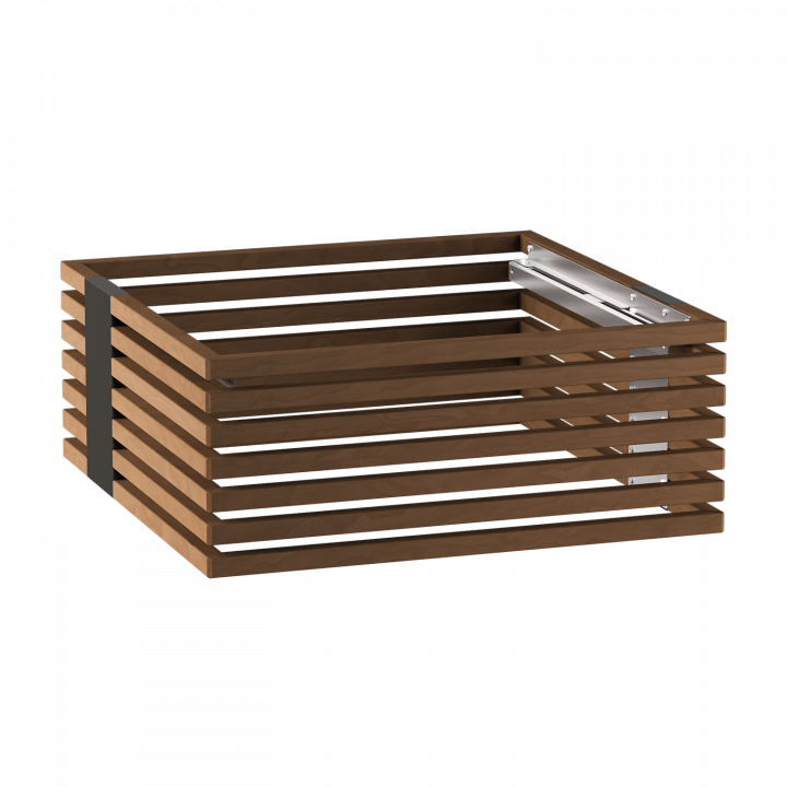 Balustradă de siguranță din lemn Harvia Concept R, nuc CPR-EMO-N1