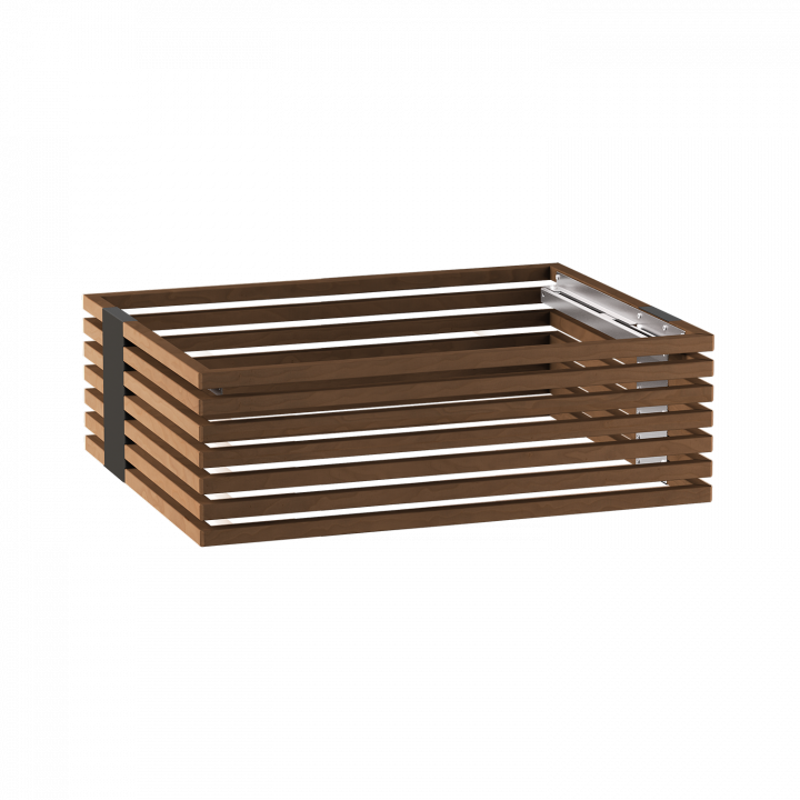 Balustradă de siguranță din lemn Harvia Concept R, nuc CPR-EMO-N2